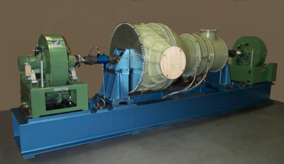 Turbine Test Rig - Contra Rotating Statorless Turbine Rig