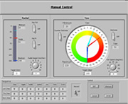 Product Technology Engineering & Design - NI Control Traverse Manual Mode Screen 